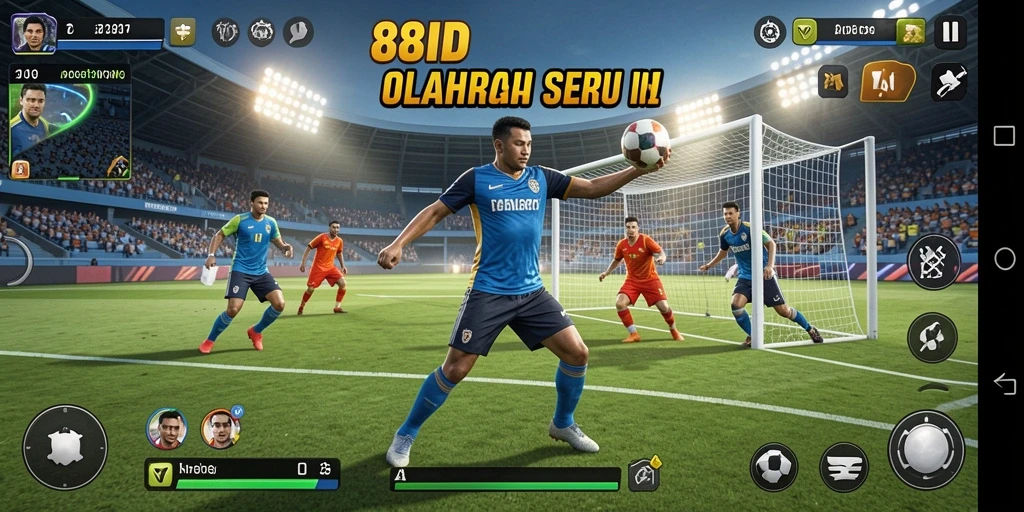 Gameplay intens dalam aplikasi 88ID yang menarik.