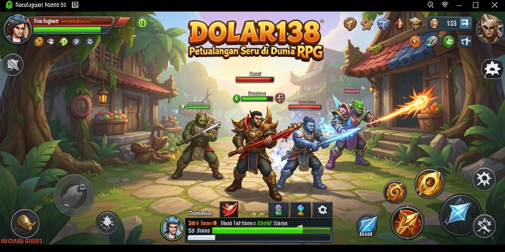 Tampilan gameplay DOLAR138 yang penuh petualangan RPG yang menegangkan.