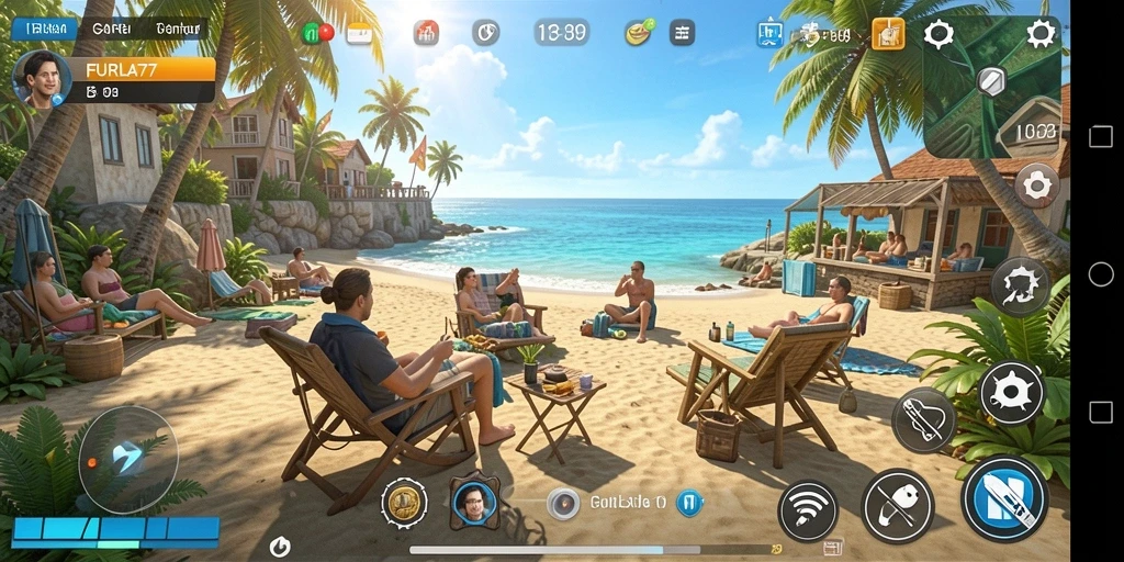 Tampilan menarik gameplay FURLA77 yang mengasyikkan.