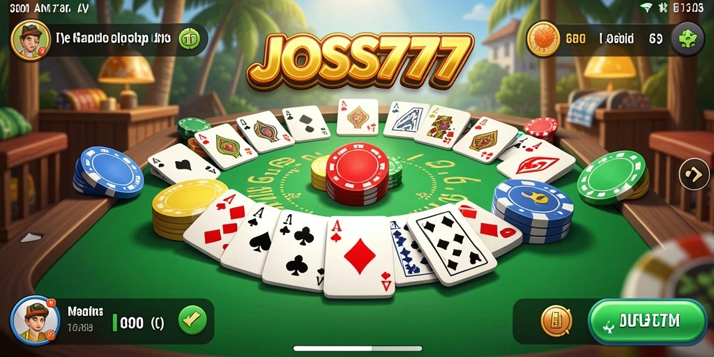 Tampilan gameplay JOSS777 yang menarik dan interaktif.