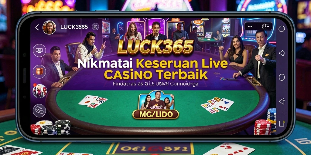 Gameplay LUCK365 menyajikan momen seru dalam Live Casino.