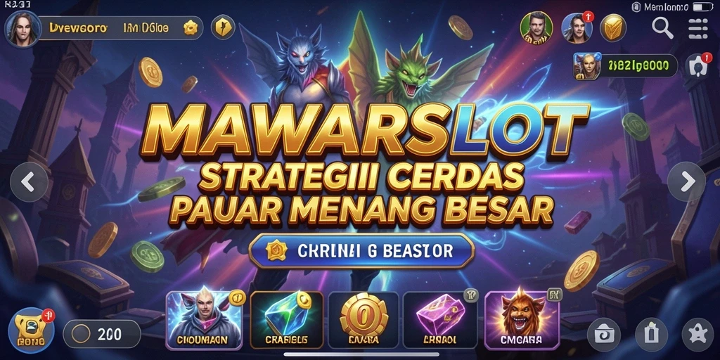 Screenshot gameplay MAWARSLOT dengan strategi yang mendebarkan.