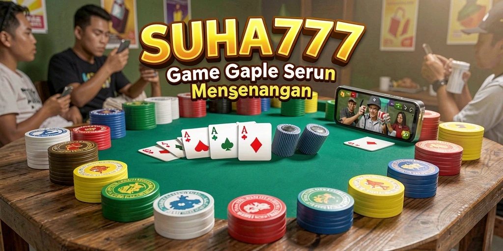 Tampilan menarik dari gameplay gaple di SUHU777.