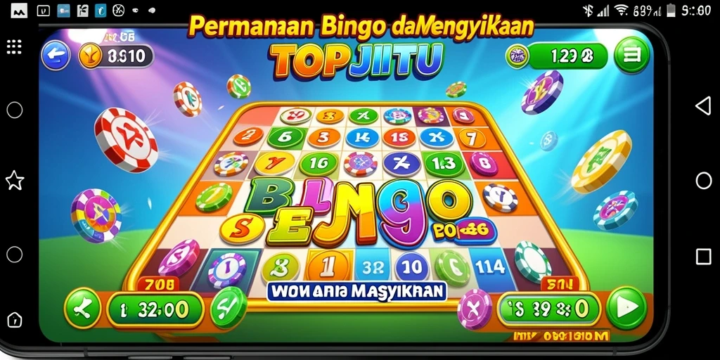 Tampilan gameplay Bingo yang seru dan interaktif di TOPJITU.