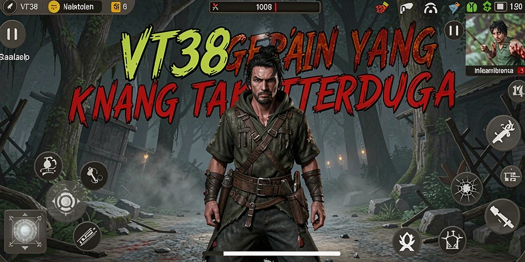 Tangkapan layar utama menunjukkan suasana mencekam dan gameplay yang menegangkan.